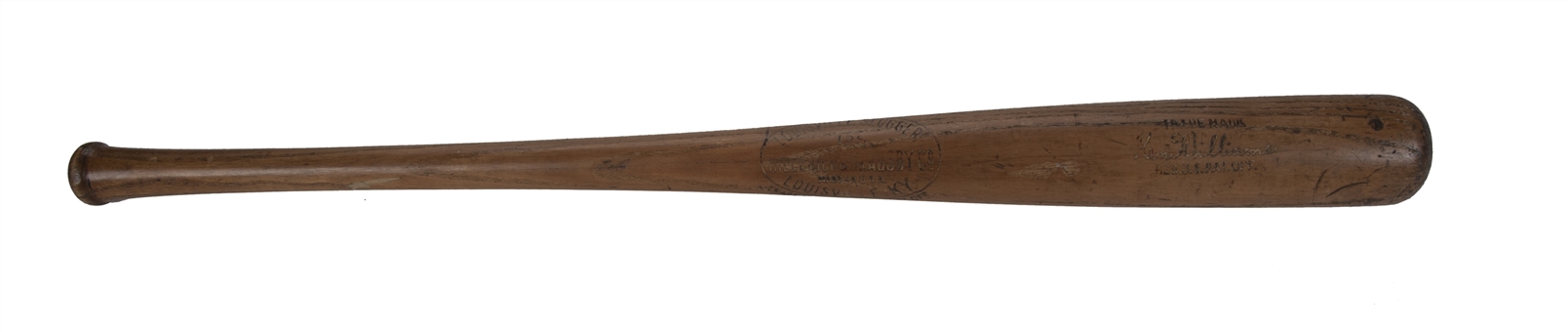 1923-1925 Ken Williams Game Used Hillerich & Bradsby Pre Model Bat (PSA/DNA)